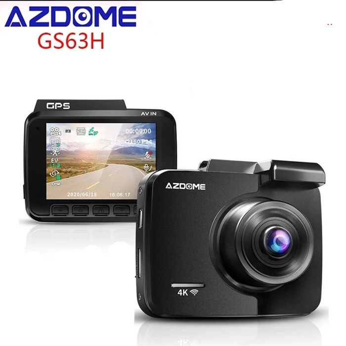 Kamerka samochodowa wideorejestrator GS63H+WIFI+GPS+karta 32GB
