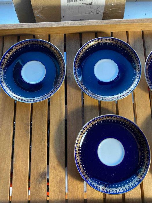 Чайна пара romanov collection genuine cobalt германії 1960-70-х