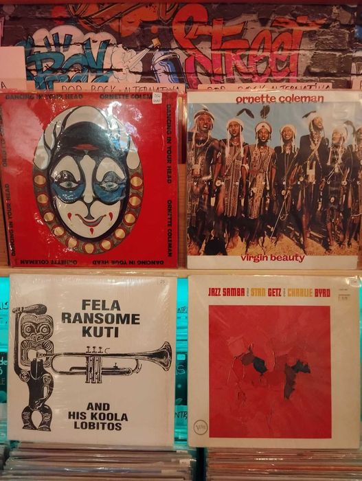 Keith Jarret,Ornett Coleman,Fela Kuti,M.Davis,Colosseum,Nina S