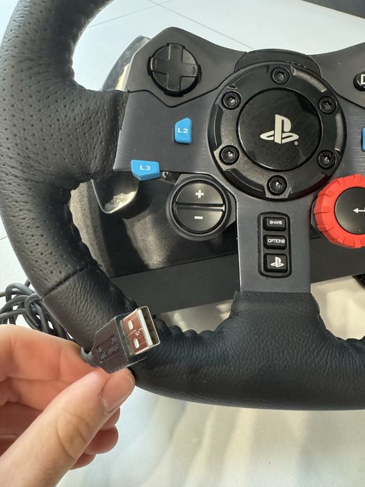 Kierownica Logitech G29 + pedały | PS4/PS5/PC | komplet + zasilacz