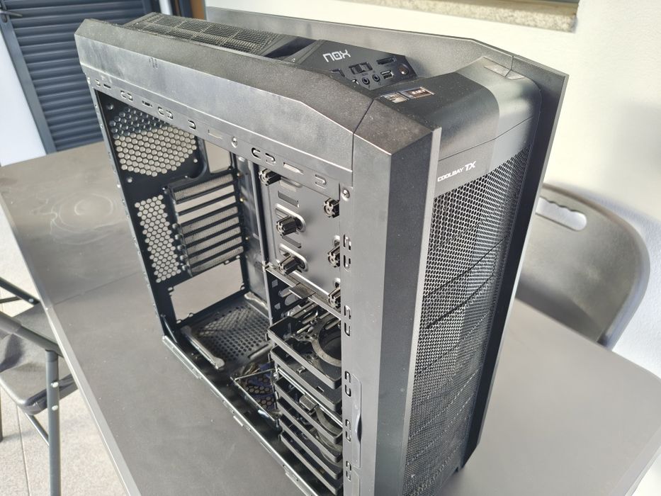Caixa PC ATX Nox Coolbay TX (Com Dock HDD e 5 Ventoinhas)