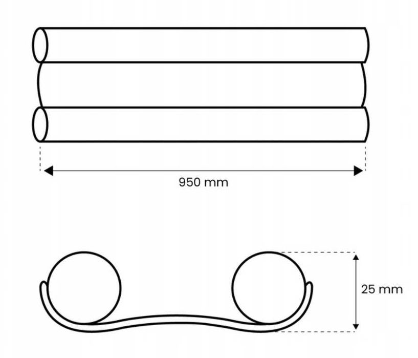 Ущільнювальна стрічка для дверей PARKSIDE 95 см коричнева,чорна, біла.