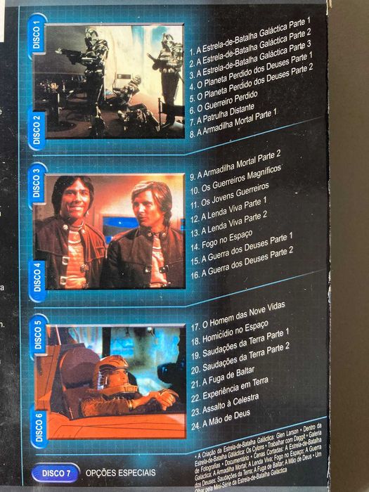 [DVD] Galactica: Batalha no Espaço (Battlestar Galactica) - Série Completa