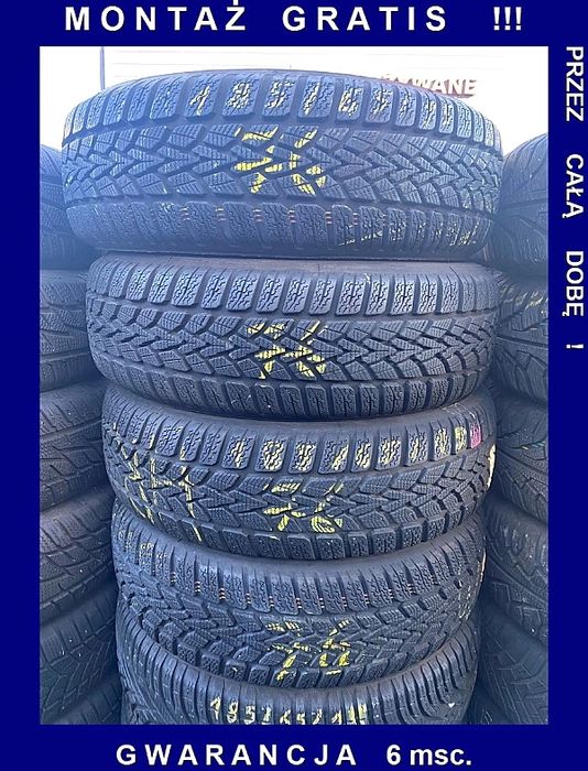 185/65r15 Dunlop Winter Response 2_7mm_4szt_(76)