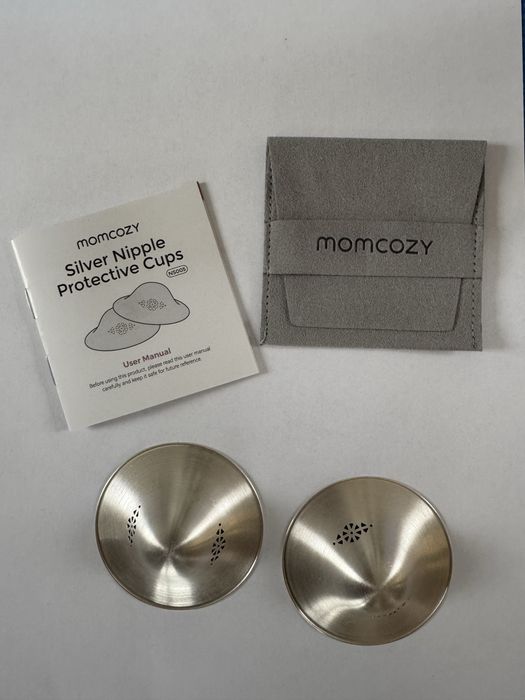 Oryginalne 999 Srebrne Osłonki nakladki lecznicze na Sutki Momcozy