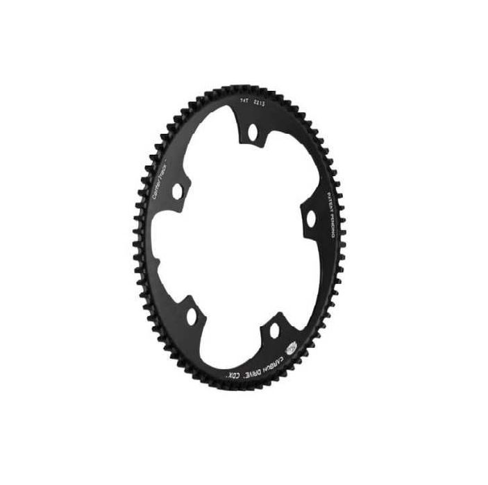 Gates Carbon Drive CDX Zebatka 74T \ Bcd 130mm CenterTrack - Czarny