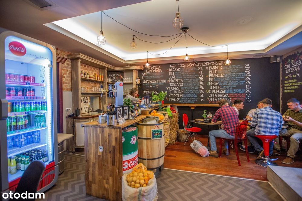 Lokal gastronomiczny, wyposażony, zadbany, w ruchliwym miejscu