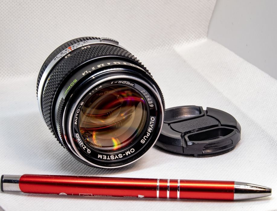 Olympus OM system G.Zuiko Auto-S 50mm f1,4 Katowice Osiedle