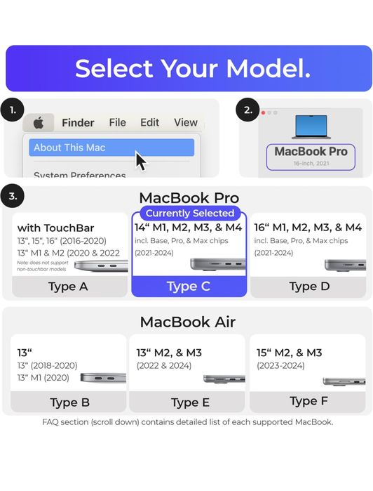 Suporte vertical Macbook Pro