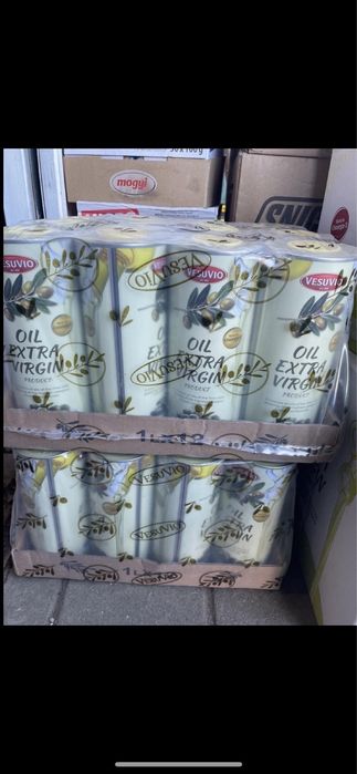 Оливковое масло 1л VesuVio / оливкова олія 1 л жб