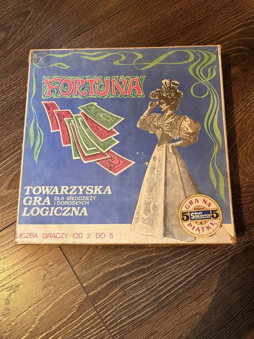 Kultowa gra planszowa Fortuna lata 80