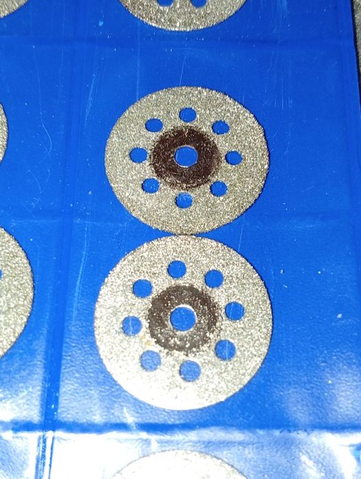 Набор алмазных отрезных дисков 25 мм для мини-дрели, бормашинки