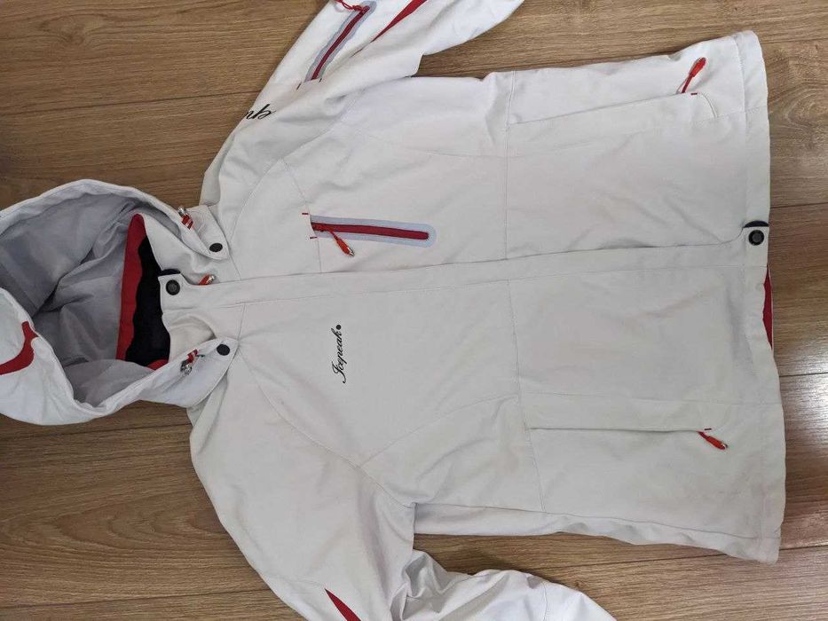 Лижна куртка біла icepeak