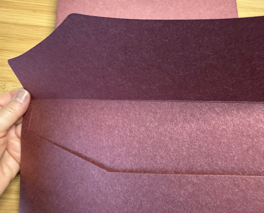 Pack 24 envelopes A5 Bordeaux Novos