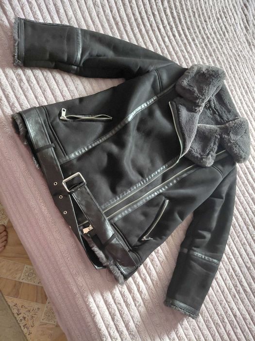 Дубленка жіноча Zara.