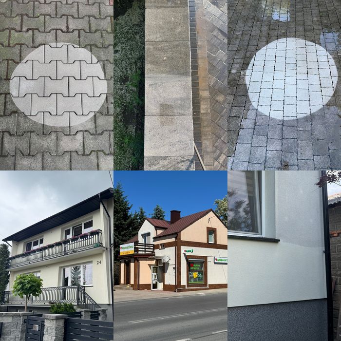 Mycie kostki brukowej i elewacji Kalisz