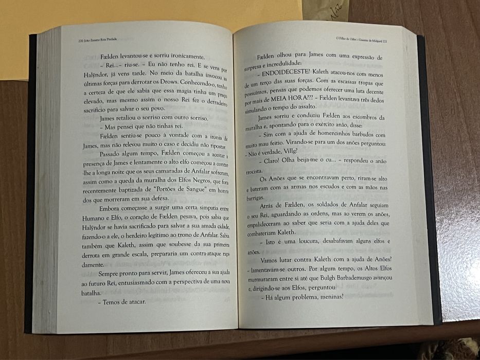 Livro O Filho de Odin - Guerras de Midgard de João Zuzarte Reis Piedade