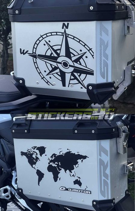 Autocolantes diversos Zontes / CF Moto / QJ Motor / Macbor / Outras