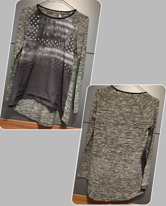 zestaw szarych ubrań M