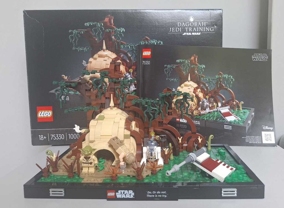 LEGO 75330 Star Wars - Diorama: Szkolenie Jedi na Dagobah