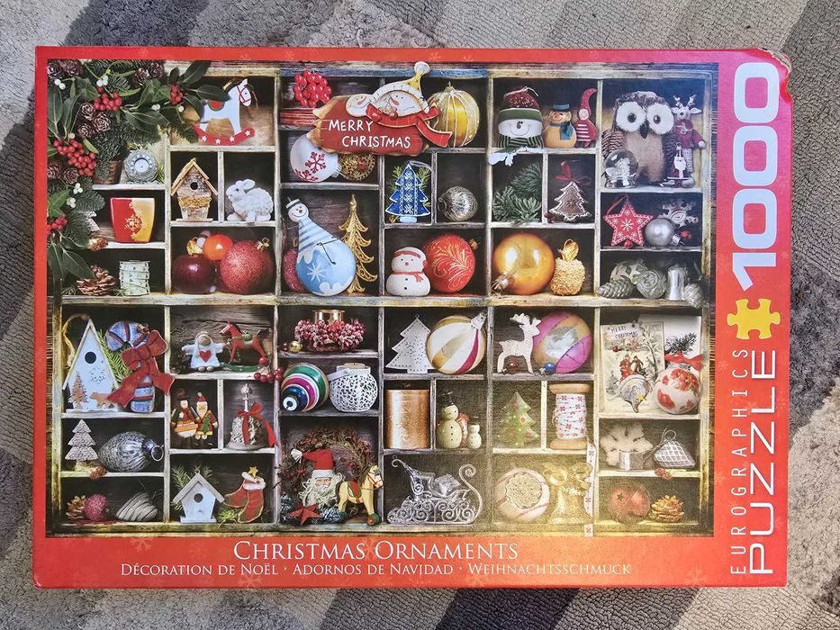 Eurographics, Christmas Ornaments, puzzle, 1000 elementów