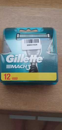 Картриджи, кассеты Джилет Мак 3, новые, 12 штук