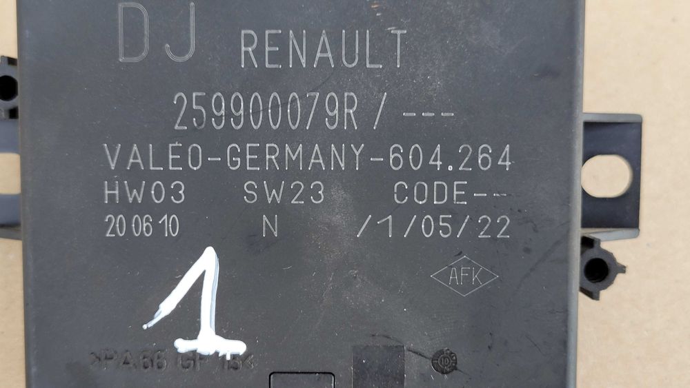 moduł PDC parkowania Renault laguna III 3 2599#00079R