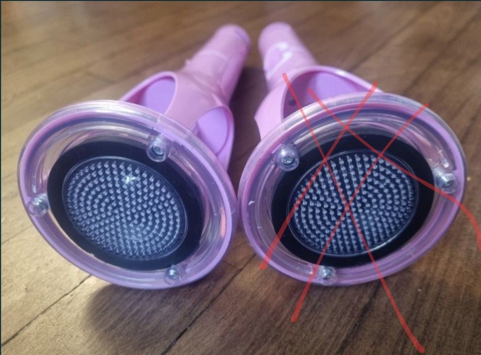 Mikrofon z głośnikiem the Rocket Charakter karaoke 1 sztuka