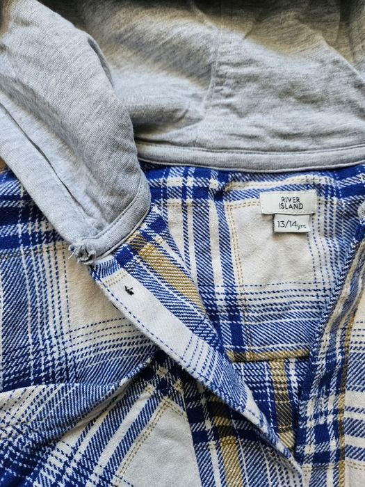 Тепла сорочка з капюшоном на хлопця 13-14років