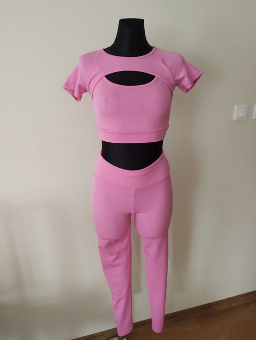 Komplet prążek cukierek