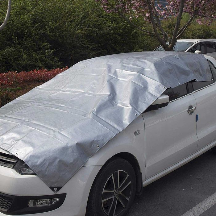 Plachta polipropylenowa 6x4 m wzmocniona na taras