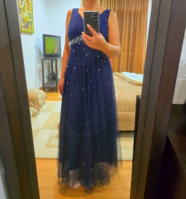 Vestido de cerimónia novo