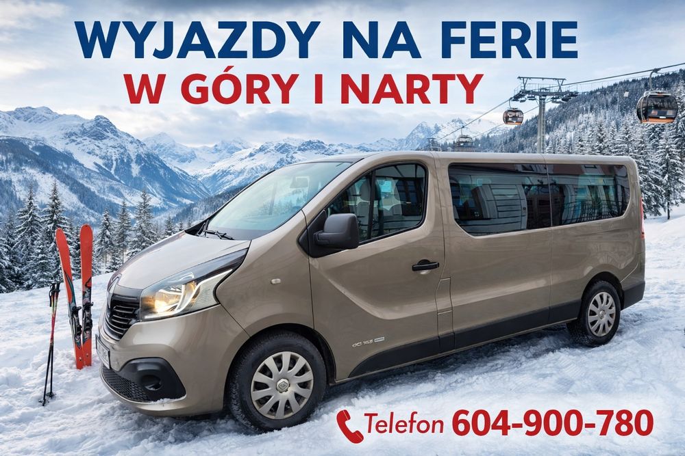 Licencjonowany przewóz osób. Wynajem busa z kierowcą.