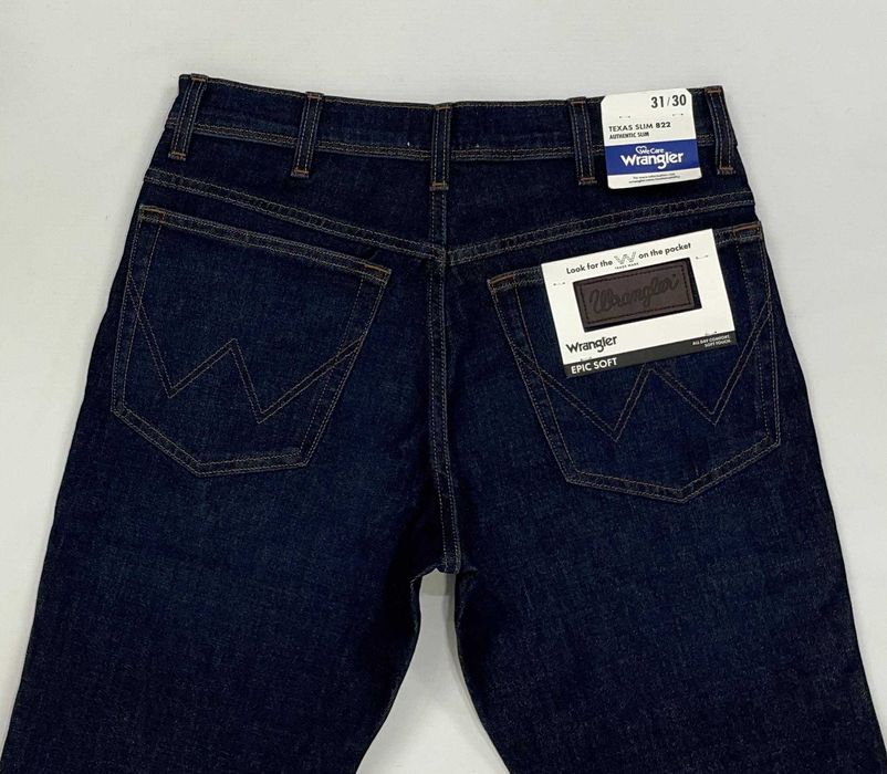 Spodnie męskie jeansy Wrangler Texas Slim 822 Lucky Star W40 L32