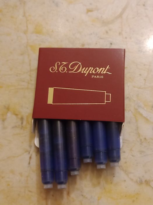 Caixa ou estojo para caneta dupont modelo fidélio