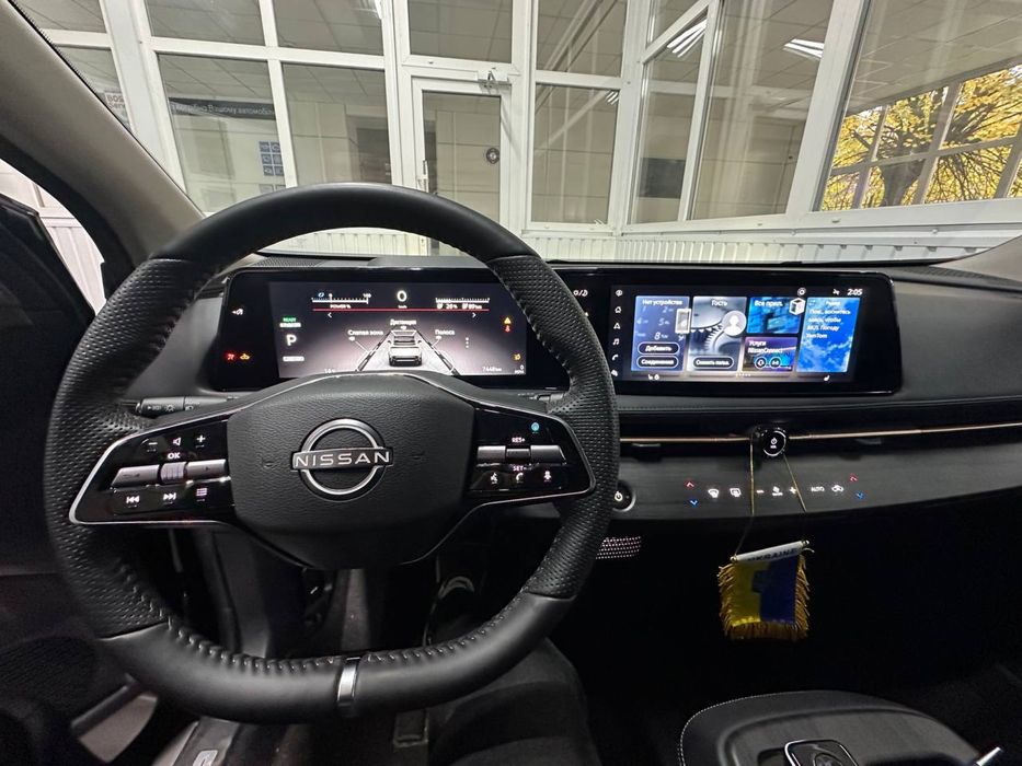 Nissan Ariya локализация прошивка мова язык приборка магнитола