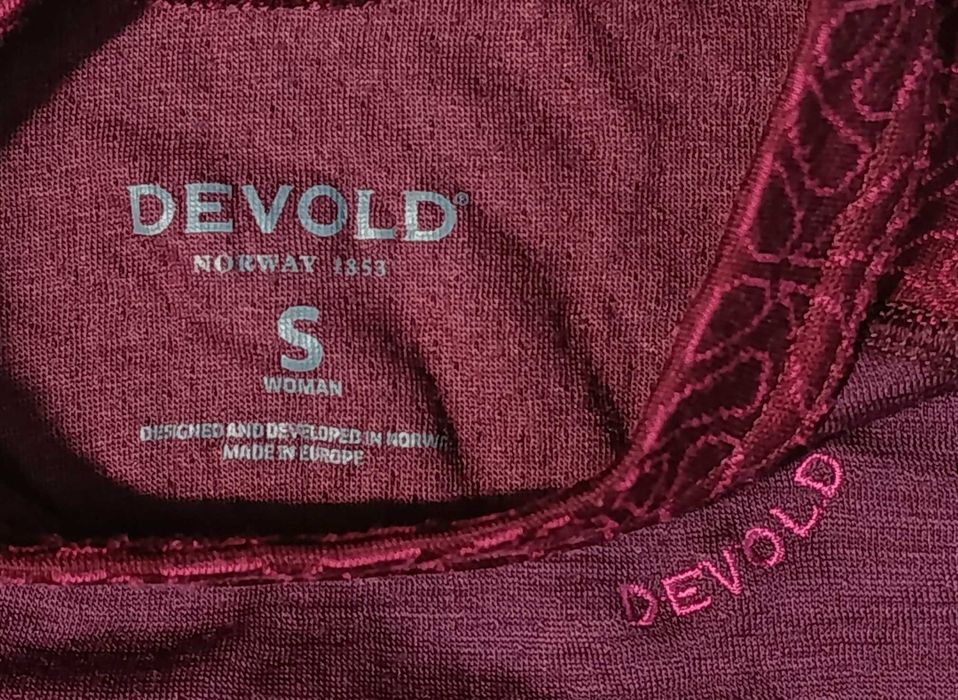 Koszulka Devold merino r. S