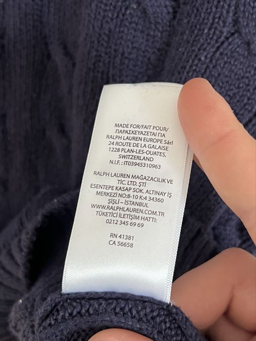 світер polo ralph lauren оригінал