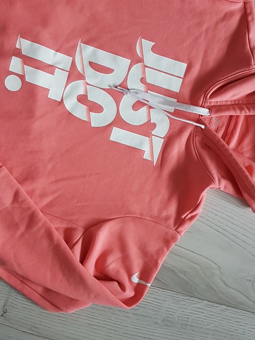 Bluza jak nowa Nike Dri-Fit koralowa, r. L