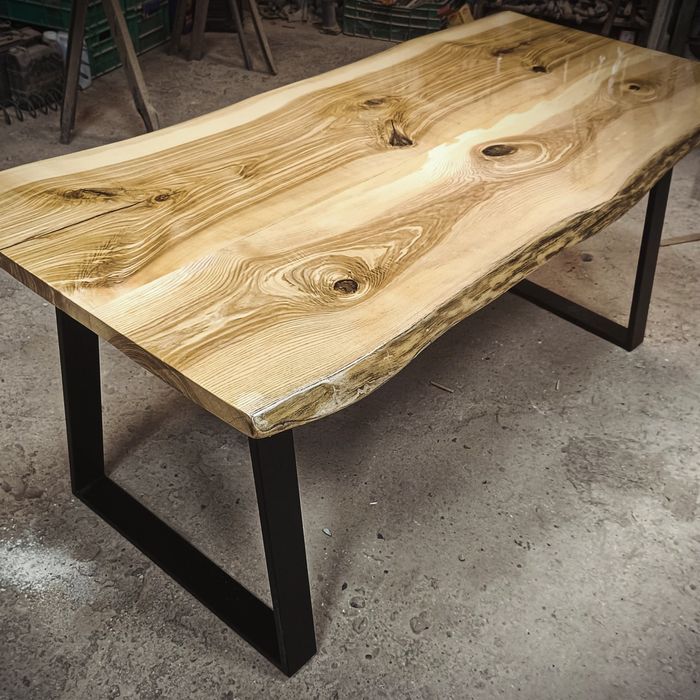 Blat Rustykalny 180x84 Live Edge Kraków na stół biurko