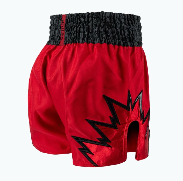 Шорти Venum Inferno Muay Thai red/charcol grey/black