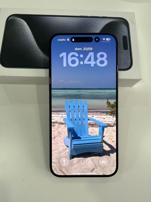 iPhone 15 max pro 256 azul