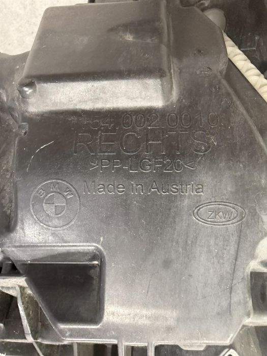Фара права BMW G11/G12 LCI америка, USA, CША комплектна з блоками