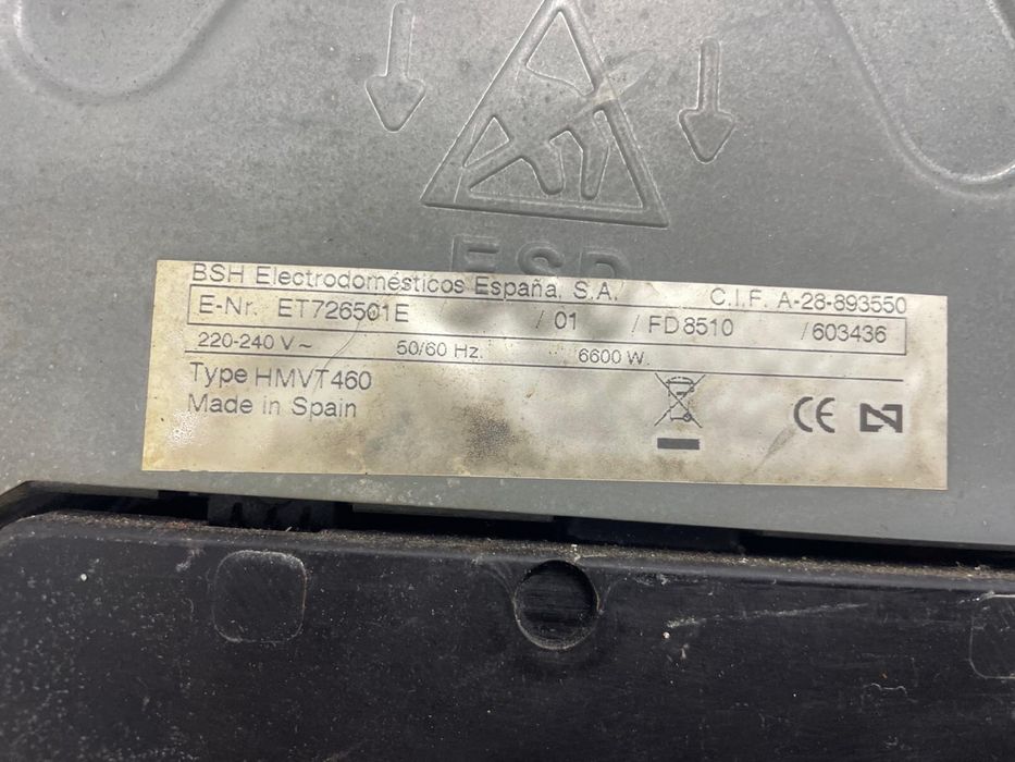 Placa Vitrocerâmica Siemens