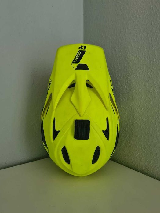 Kask rowerowy fullface 7idp Seven IDP enduro DH freeride roz. M żółty neon