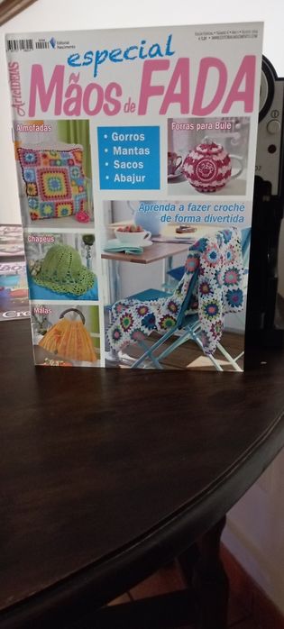 Lote de dez revistas crochê mãos de fada antigas  mãos de fada
