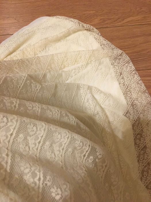 Spódnica ślubna koronkowa boho, ivory, Mimetik