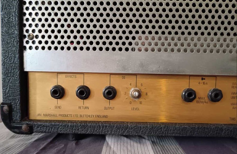 Marshall Model 3210 Lead 100 Mosfet Head 1980s