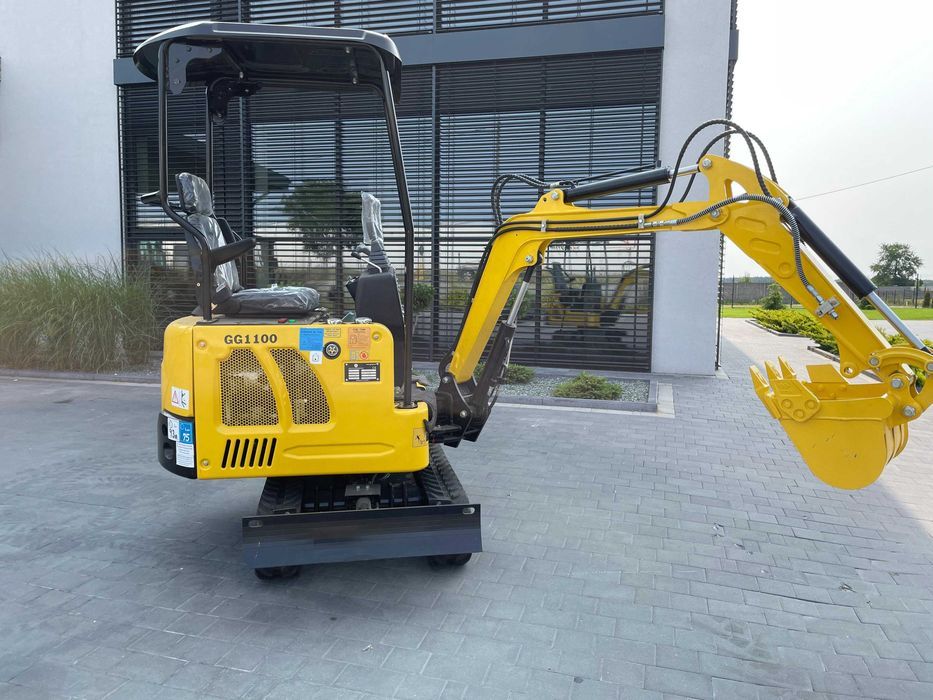 Nowa Minikoparka  KUBOTA silnik, GG1100,  Gunter 1000kg Mini koparka