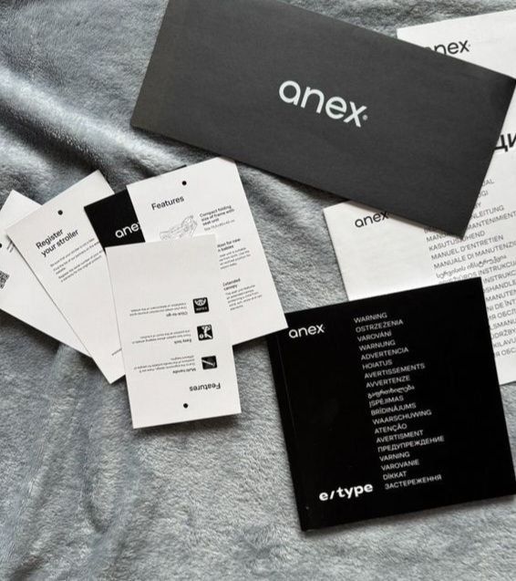 Детская коляска 2в1 Anex